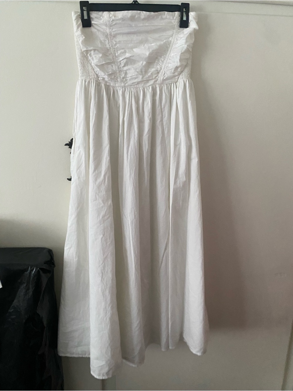 White Strapless Maxi Dress - Classic Summer Style